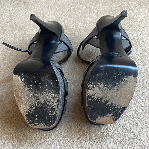 YSL Yves Saint Laurent Tribute Sandals 38 - Picture 6 of 6